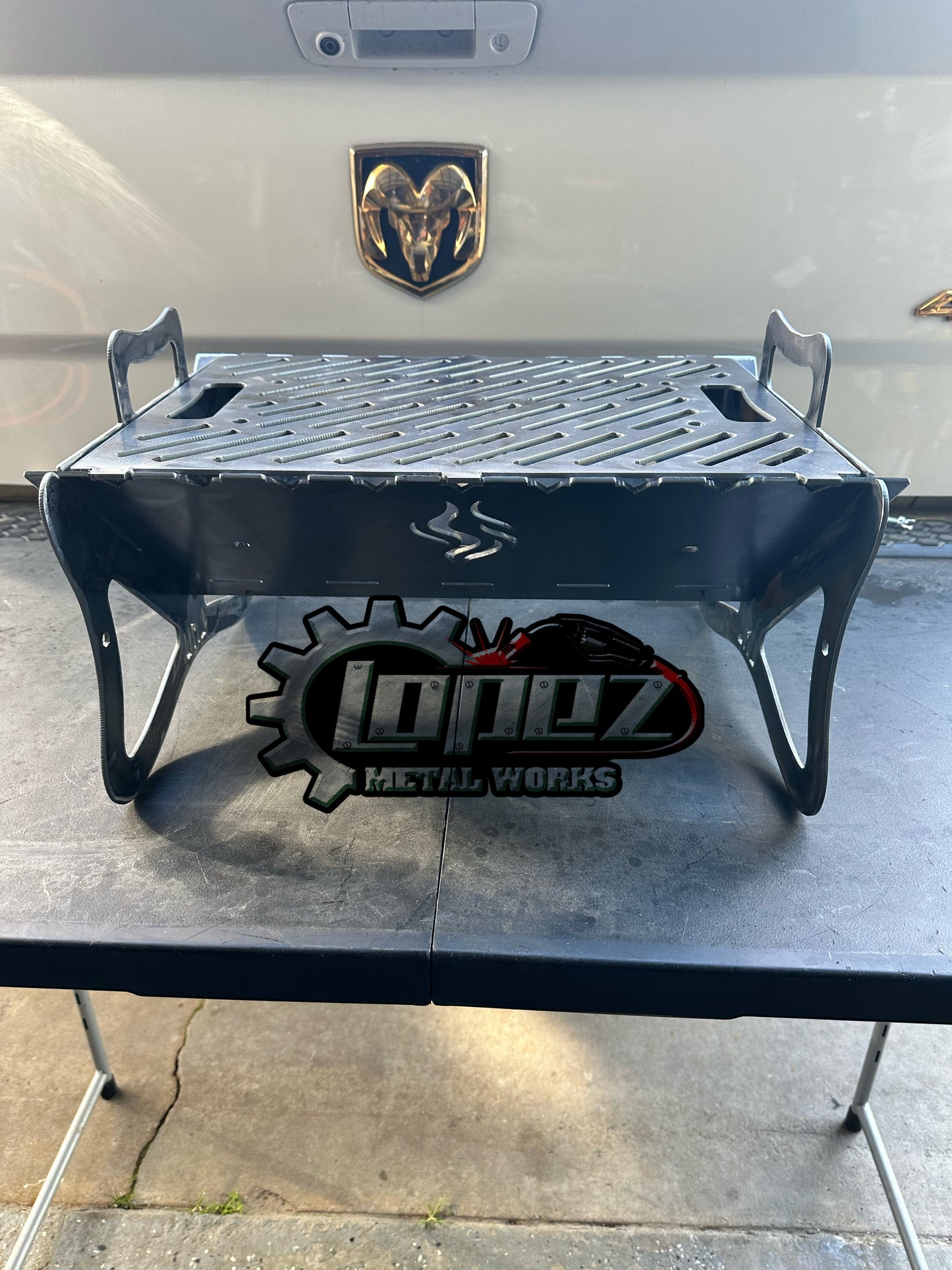 Portable Grill/Fire Pit Collapsible